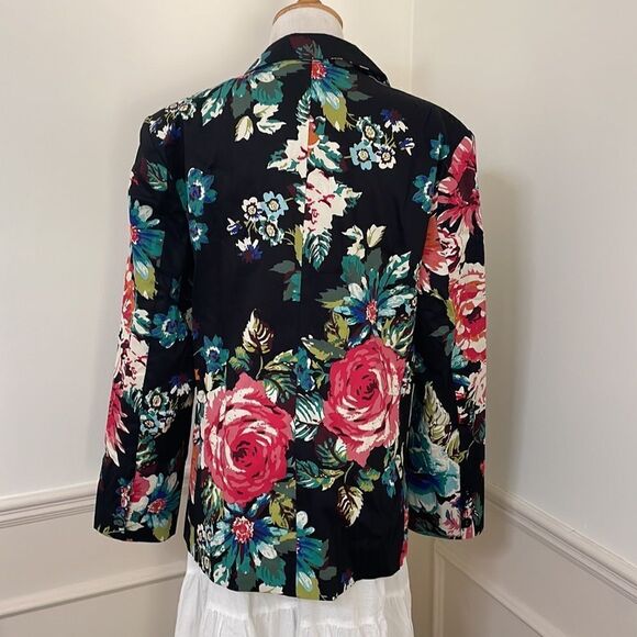 NWT Men’s formal flowered, slim fit jacket by Allegra K size men’s medium - Picture 7 of 10